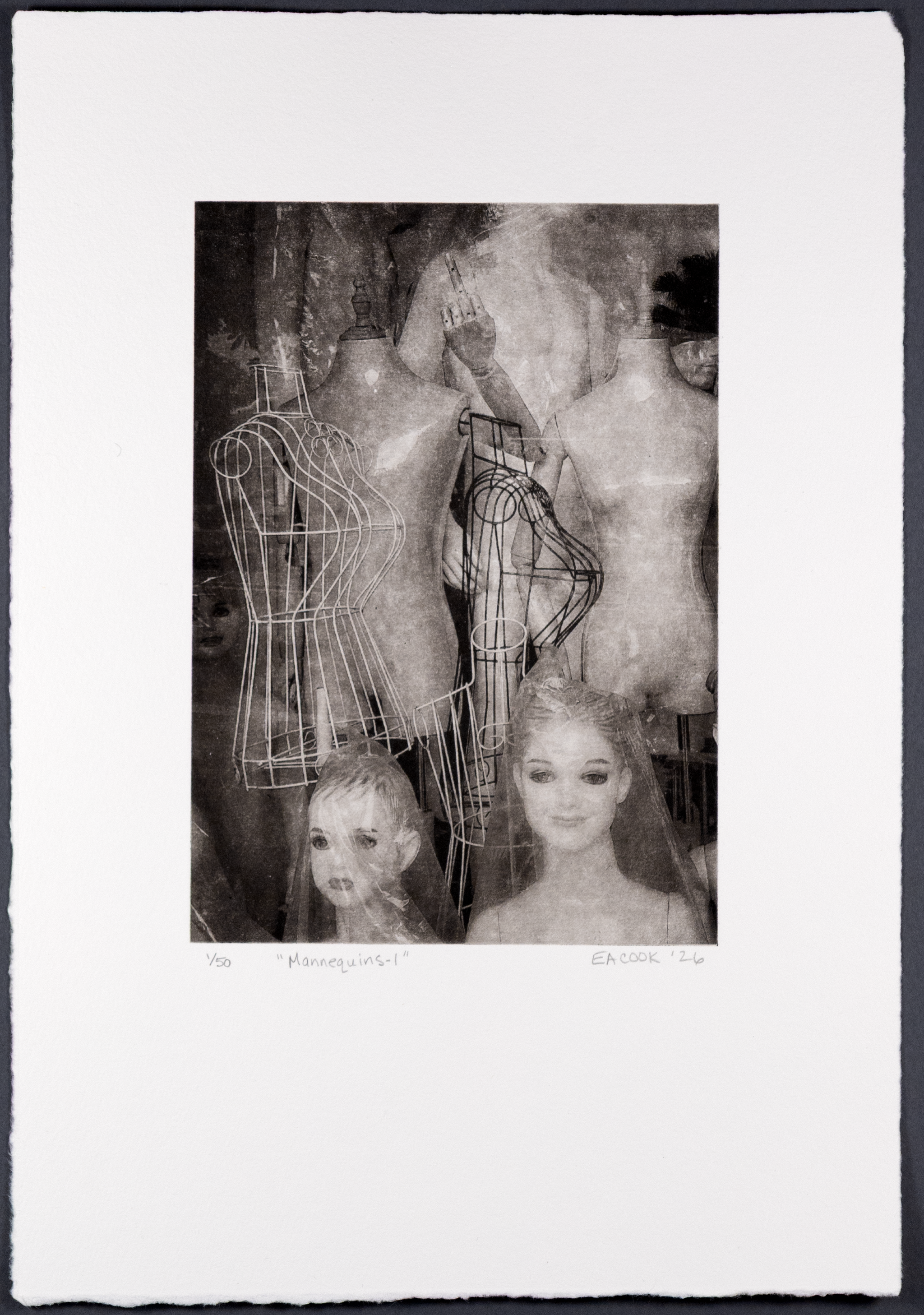 Mannequins, Vintage 1 -- Fine Art Hand-Pulled Photogravure