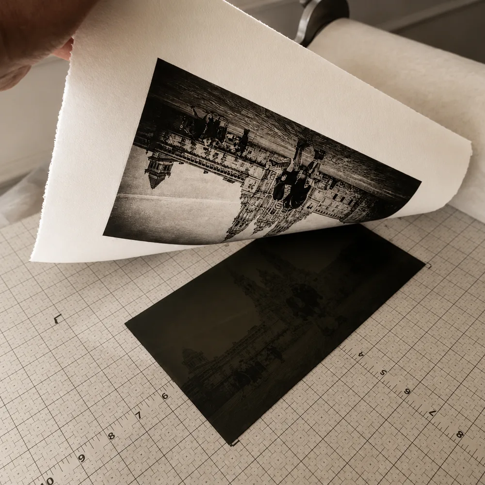 Lift the finished print
