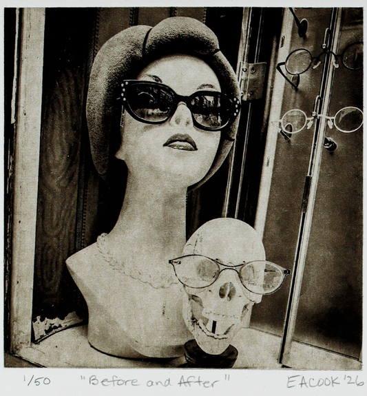 "Before and After" -- Mannequin Fine Art Etching l Camino Sapiens