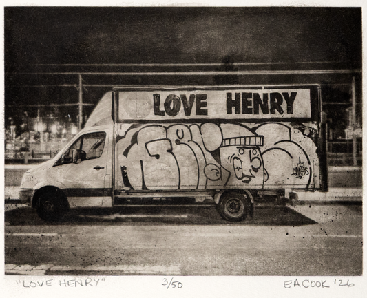 "Love Henry" Limited-Edition Fine Art Etching l Camino Sapiens