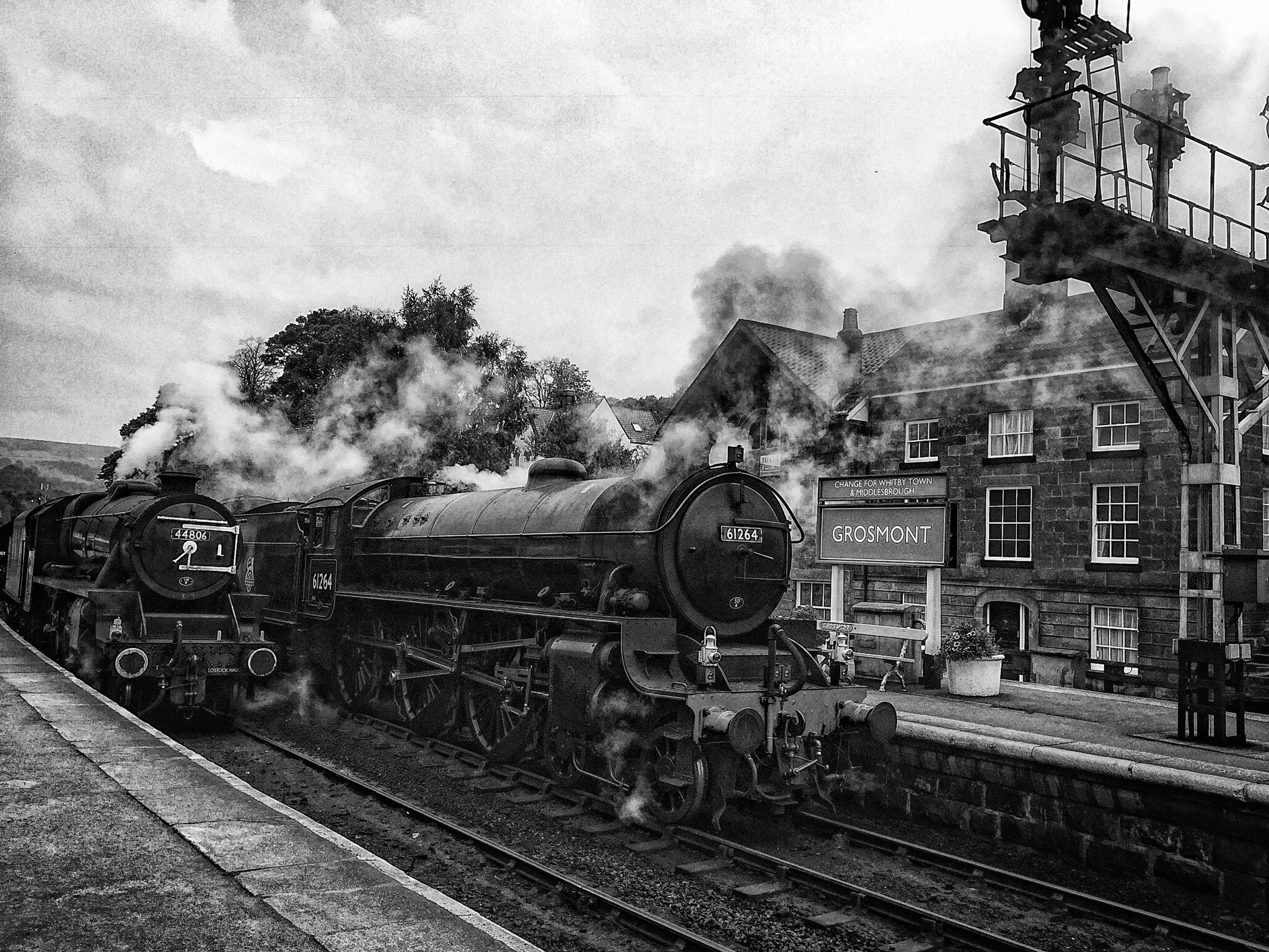 Grosmont Steam Train -- Wainwright