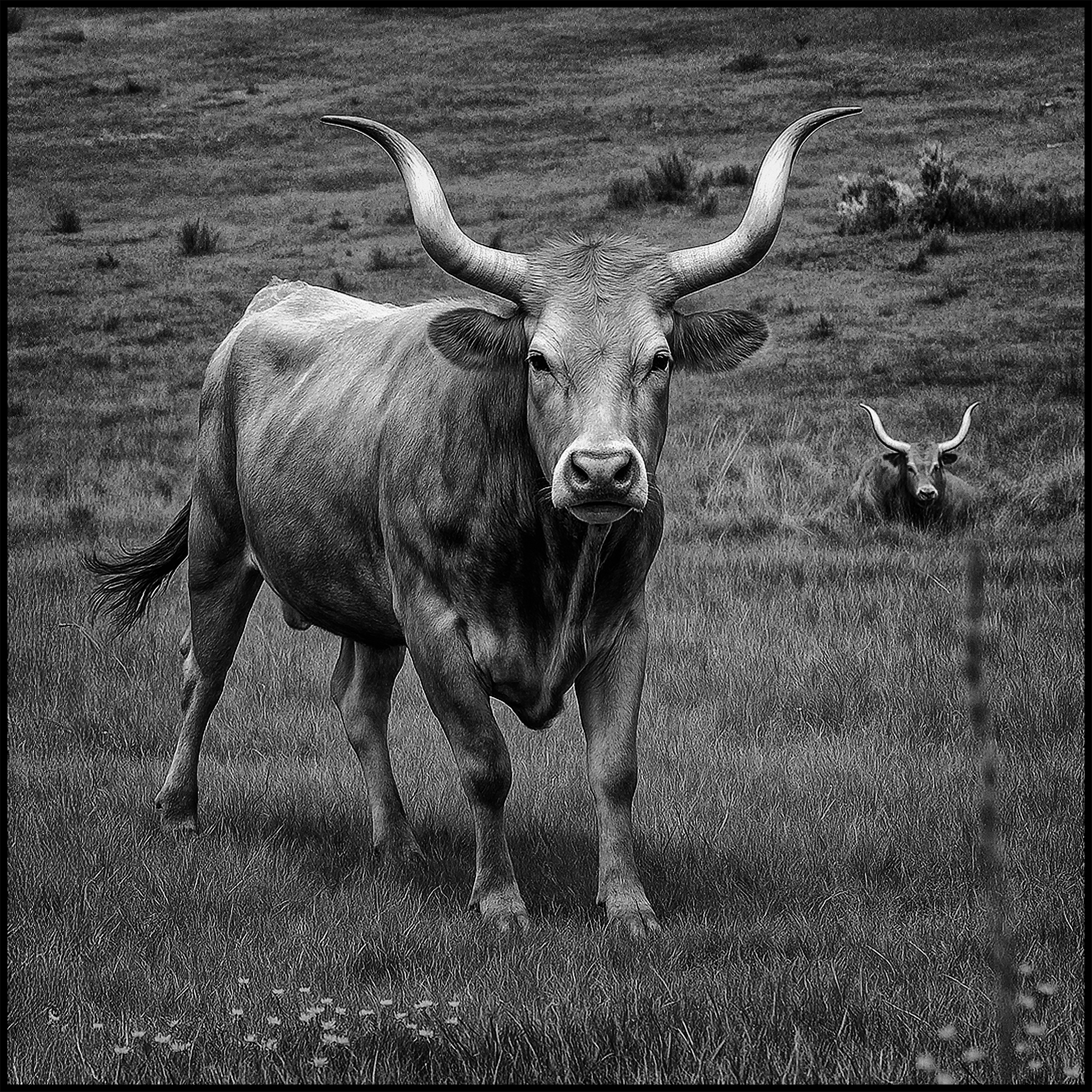 Cows on the Camino Frances