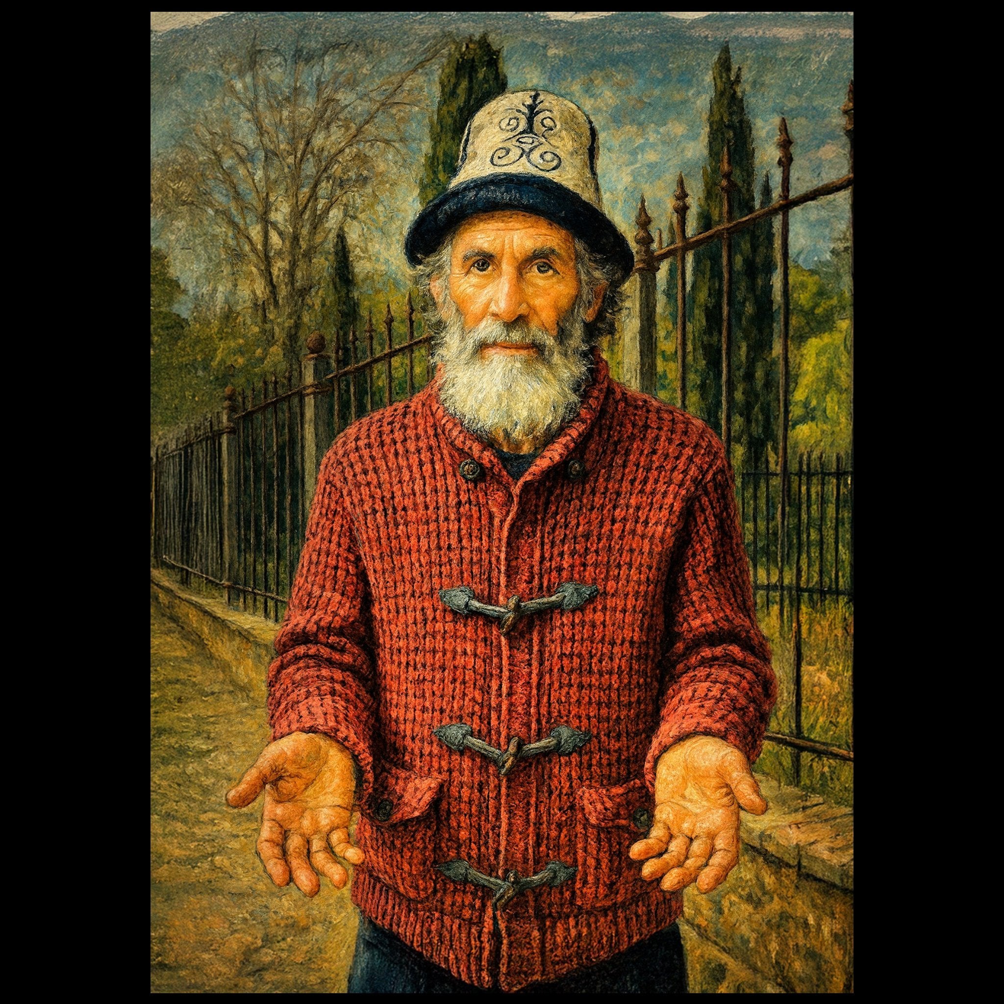 Man From Castrojeriz-Print from Painting